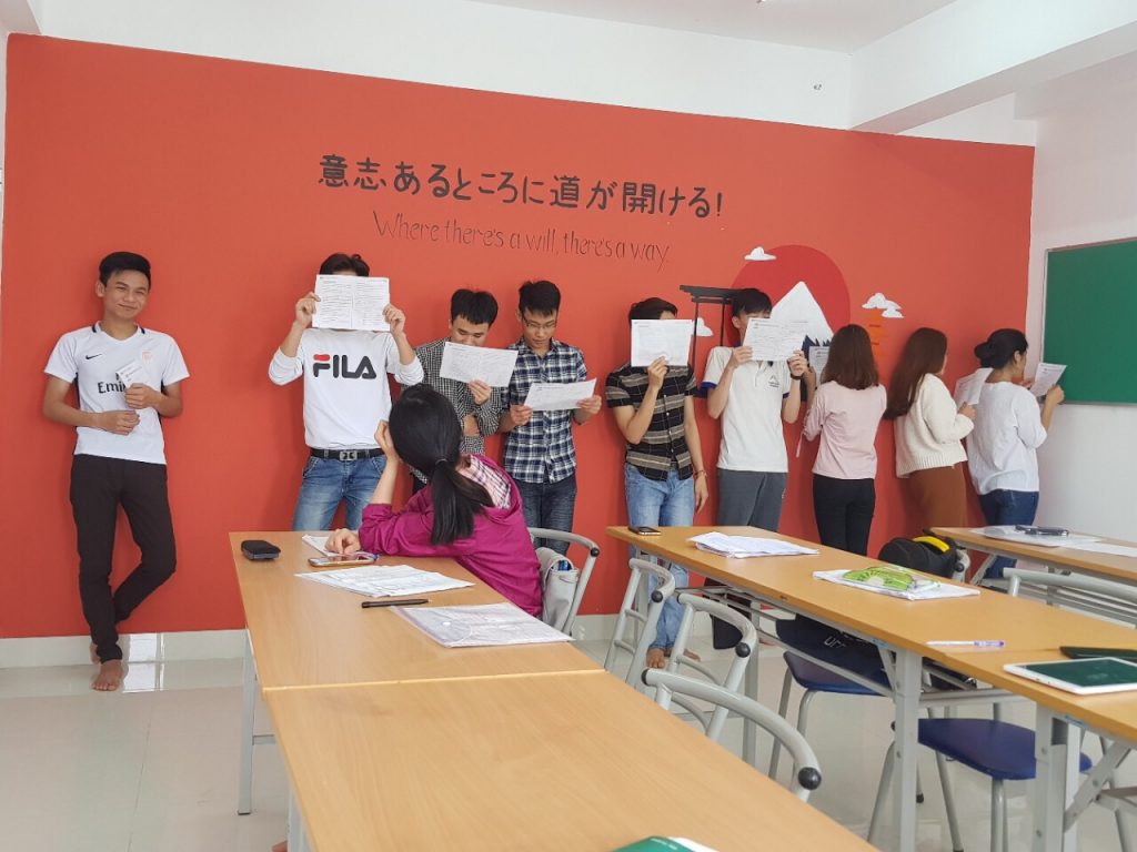 Lớp học tiếng Nhật tại Thanh Giang Conincon